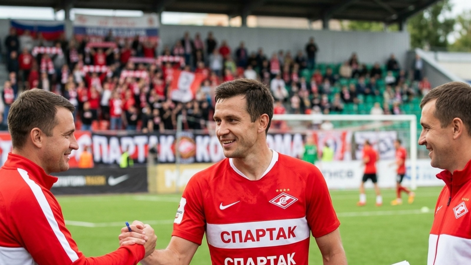 Владислав Камилов в форме Спартака