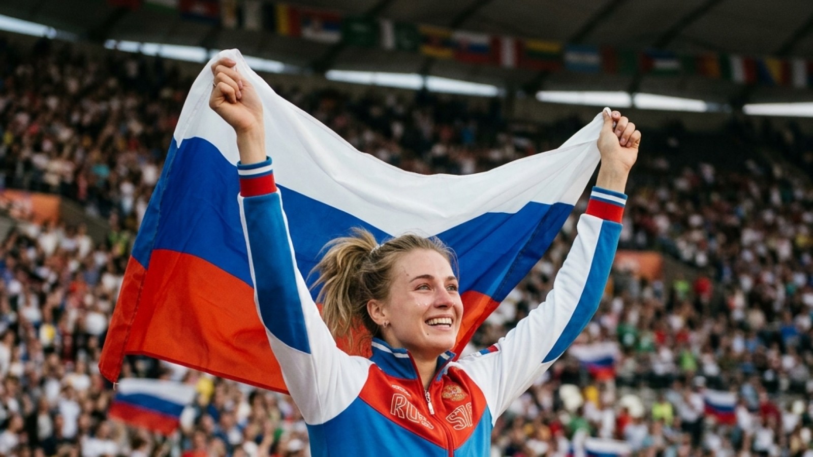 Спортсмены России на международных соревнованиях