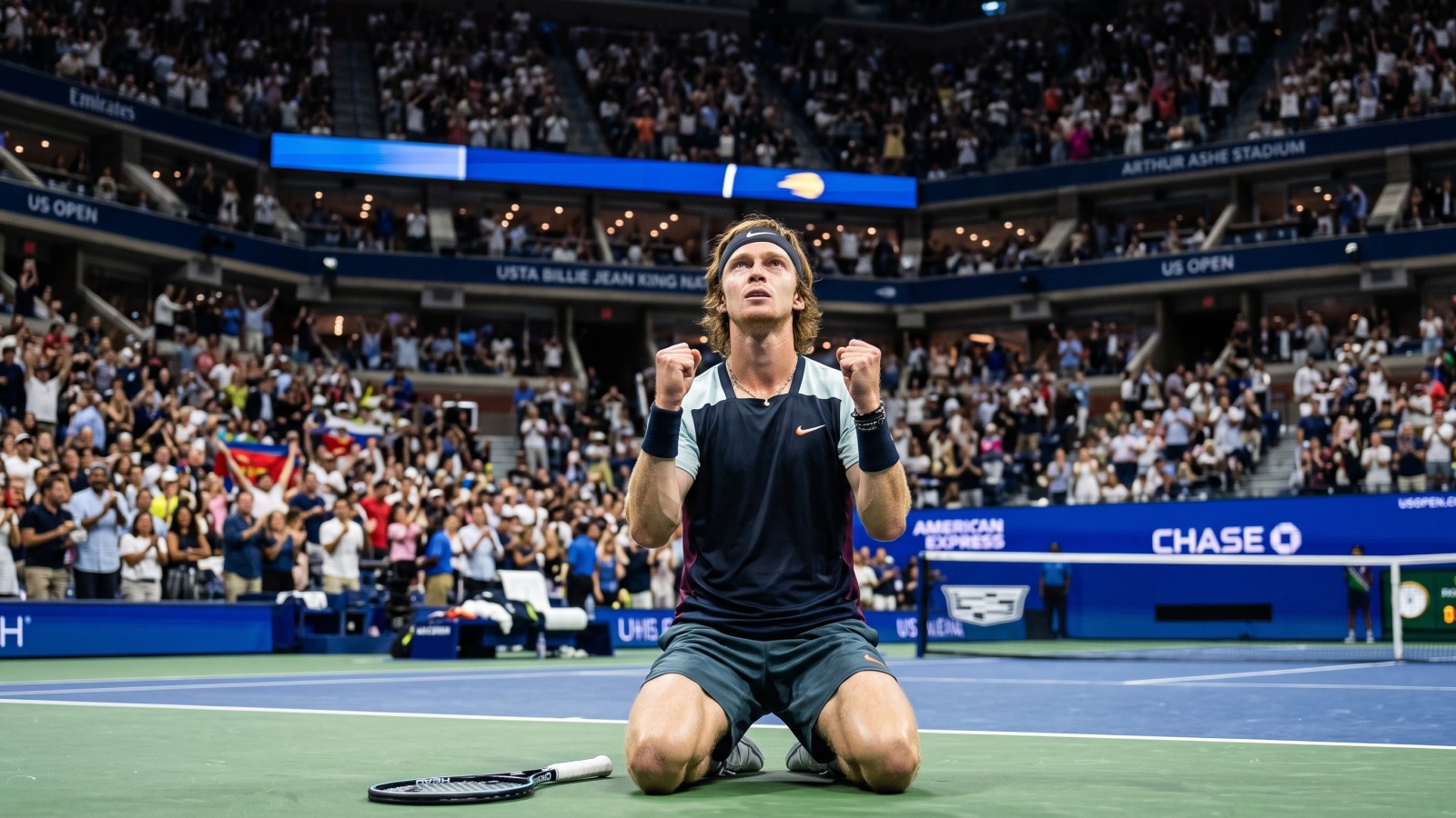Рублев на US Open
